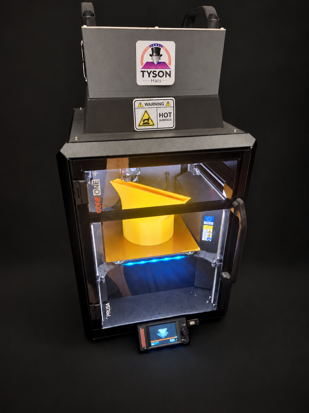 Chamber Heater - Tyson Hat for 3D printers